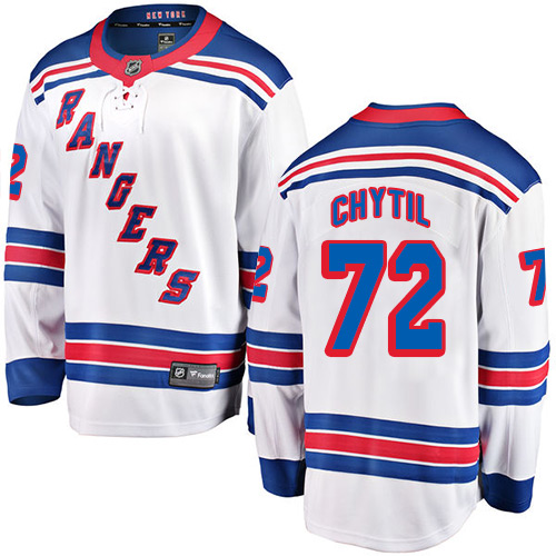 Dětské NHL New York Rangers dresy 72 Filip Chytil Breakaway Bílý Fanatics Branded Venkovní