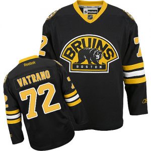 Pánské NHL Boston Bruins dresy Frank Vatrano 72 Authentic Černá Reebok Alternativní hokejové dresy