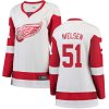 Dámské NHL Detroit Red Wings dresy 51 Frans Nielsen Breakaway Bílý Fanatics Branded Venkovní