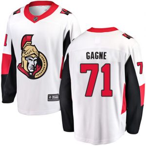 Dětské NHL Ottawa Senators dresy 71 Gabriel Gagne Breakaway Bílý Fanatics Branded Venkovní