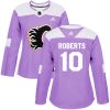 Dámské NHL Calgary Flames dresy Gary Roberts 10 Authentic Nachový Adidas Fights Cancer Practice