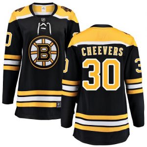 Dámské NHL Boston Bruins dresy Gerry Cheevers 30 Breakaway Černá Fanatics Branded Domácí