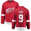 Dětské NHL Detroit Red Wings dresy 9 Gordie Howe Breakaway Červené Fanatics Branded Domácí