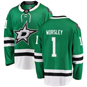 Dětské NHL Dallas Stars dresy 1 Gump Worsley Breakaway Zelená Fanatics Branded Domácí