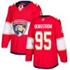 Pánské NHL Florida Panthers dresy 95 Henrik Borgstrom Authentic Červené Adidas Domácí