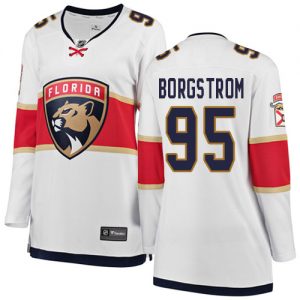 Dámské NHL Florida Panthers dresy 95 Henrik Borgstrom Breakaway Bílý Fanatics Branded Venkovní