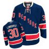 Pánské NHL New York Rangers dresy 30 Henrik Lundqvist Authentic Námořnická modrá Reebok Alternativní hokejové dresy