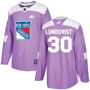 Dětské NHL New York Rangers dresy 30 Henrik Lundqvist Authentic Nachový Adidas Fights Cancer Practice