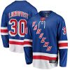Dětské NHL New York Rangers dresy 30 Henrik Lundqvist Breakaway královská modrá Fanatics Branded Domácí