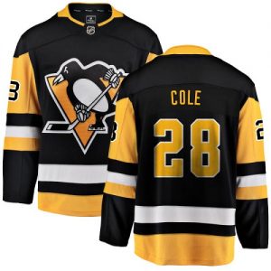 Dětské NHL Pittsburgh Penguins dresy 28 Ian Cole Breakaway Černá Fanatics Branded Domácí