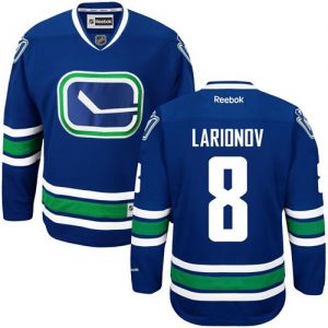 Pánské NHL Vancouver Canucks dresy 8 Igor Larionov Authentic královská modrá Reebok New Alternativní