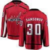 Pánské NHL Washington Capitals dresy 30 Ilya Samsonov Breakaway Červené Fanatics Branded Domácí