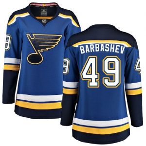 Dámské NHL St. Louis Blues dresy 49 Ivan Barbashev Breakaway královská modrá Fanatics Branded Domácí