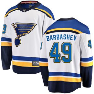 Dětské NHL St. Louis Blues dresy 49 Ivan Barbashev Breakaway Bílý Fanatics Branded Venkovní