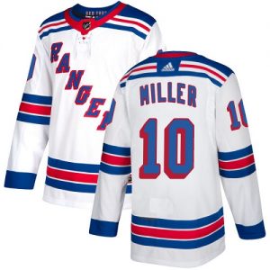 Pánské NHL New York Rangers dresy 10 J.T. Miller Authentic Bílý Adidas Venkovní