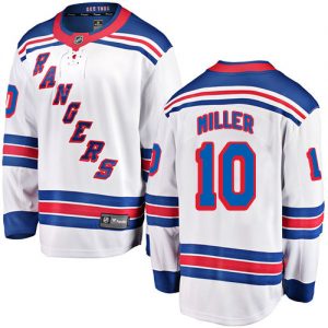 Pánské NHL New York Rangers dresy 10 J.T. Miller Breakaway Bílý Fanatics Branded Venkovní