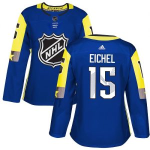 Dámské NHL Buffalo Sabres dresy Jack Eichel 15 Authentic královská modrá Adidas 2018 All Star Atlantic Division