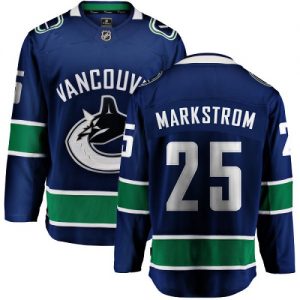 Dětské NHL Vancouver Canucks dresy 25 Jacob Markstrom Breakaway modrá Fanatics Branded Domácí