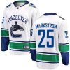 Dětské NHL Vancouver Canucks dresy 25 Jacob Markstrom Breakaway Bílý Fanatics Branded Venkovní