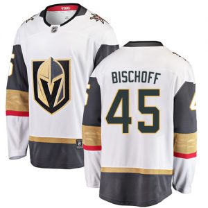 Dětské NHL Vegas Golden Knights dresy 45 Jake Bischoff Breakaway Bílý Fanatics Branded Venkovní