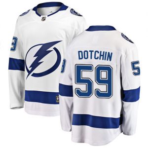 Pánské NHL Tampa Bay Lightning dresy 59 Jake Dotchin Breakaway Bílý Fanatics Branded Venkovní