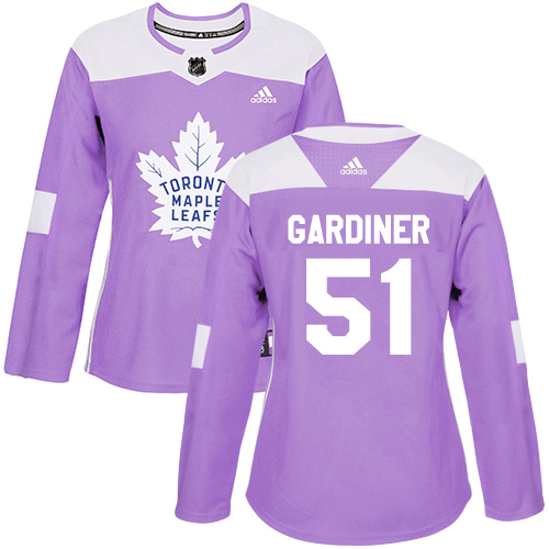 Dámské NHL Toronto Maple Leafs dresy 51 Jake Gardiner Authentic Nachový Adidas Fights Cancer Practice