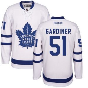 Dámské NHL Toronto Maple Leafs dresy 51 Jake Gardiner Authentic Bílý Reebok Venkovní hokejové dresy
