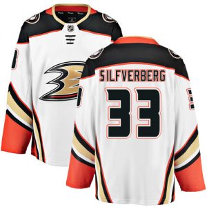 Dětské NHL Anaheim Ducks dresy 33 Jakob Silfverberg Breakaway Bílý Fanatics Branded Venkovní