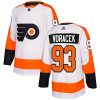 Pánské NHL Philadelphia Flyers dresy 93 Jakub Voracek Authentic Bílý Adidas Venkovní
