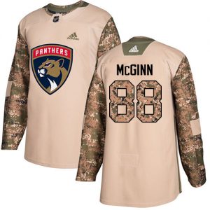 Pánské NHL Florida Panthers dresy 88 Jamie McGinn Authentic Camo Adidas Veterans Day Practice