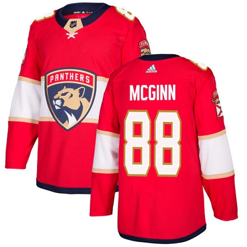 Dětské NHL Florida Panthers dresy 88 Jamie McGinn Authentic Červené Adidas Domácí