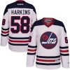 Pánské NHL Winnipeg Jets dresy 58 Jansen Harkins Authentic Bílý Reebok 2016 Heritage Classic