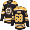 Pánské NHL Boston Bruins dresy Jaromir Jagr 68 Authentic Černá Adidas Domácí