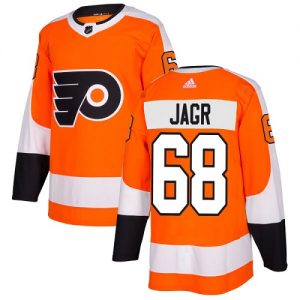 Pánské NHL Philadelphia Flyers dresy Jaromir Jagr 68 Authentic Oranžový Adidas Domácí