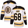 Pánské NHL Boston Bruins dresy Jaromir Jagr 68 Authentic Bílý Adidas Venkovní