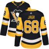 Dámské NHL Pittsburgh Penguins dresy Jaromir Jagr 68 Authentic Černá Adidas Domácí