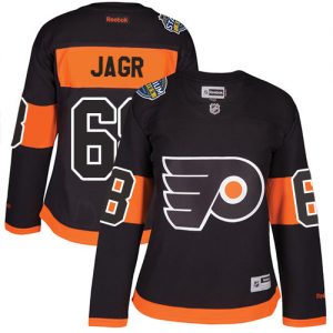 Dámské NHL Philadelphia Flyers dresy Jaromir Jagr 68 Authentic Černá Reebok 2017 Stadium Series