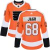 Dámské NHL Philadelphia Flyers dresy Jaromir Jagr 68 Authentic Oranžový Adidas Domácí