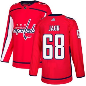 Dětské NHL Washington Capitals dresy Jaromir Jagr 68 Authentic Červené Adidas Domácí