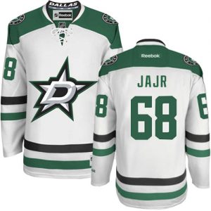 Dětské NHL Dallas Stars dresy Jaromir Jagr 68 Authentic Bílý Reebok Venkovní hokejové dresy