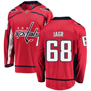 Pánské NHL Washington Capitals dresy Jaromir Jagr 68 Breakaway Červené Fanatics Branded Domácí