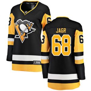 Dámské NHL Pittsburgh Penguins dresy Jaromir Jagr 68 Breakaway Černá Fanatics Branded Domácí