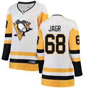 Dámské NHL Pittsburgh Penguins dresy Jaromir Jagr 68 Breakaway Bílý Fanatics Branded Venkovní