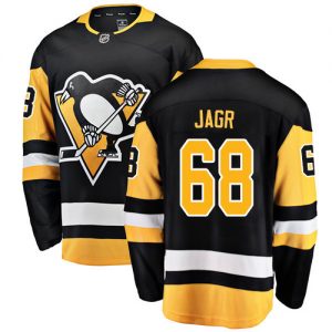 Dětské NHL Pittsburgh Penguins dresy Jaromir Jagr 68 Breakaway Černá Fanatics Branded Domácí