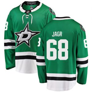 Dětské NHL Dallas Stars dresy Jaromir Jagr 68 Breakaway Zelená Fanatics Branded Domácí