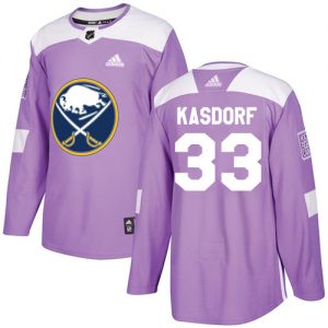 Dětské NHL Buffalo Sabres dresy Jason Kasdorf 33 Authentic Nachový Adidas Fights Cancer Practice