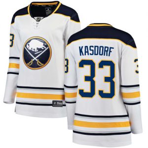Dámské NHL Buffalo Sabres dresy Jason Kasdorf 33 Breakaway Bílý Fanatics Branded Venkovní