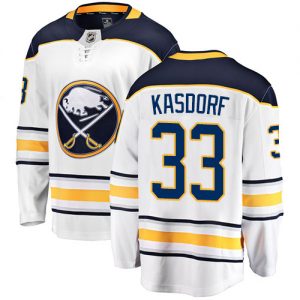 Dětské NHL Buffalo Sabres dresy Jason Kasdorf 33 Breakaway Bílý Fanatics Branded Venkovní