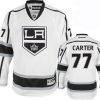 Dámské NHL Los Angeles Kings dresy 77 Jeff Carter Authentic Bílý Reebok Venkovní hokejové dresy