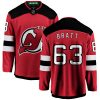 Dětské NHL New Jersey Devils dresy 63 Jesper Bratt Breakaway Červené Fanatics Branded Domácí